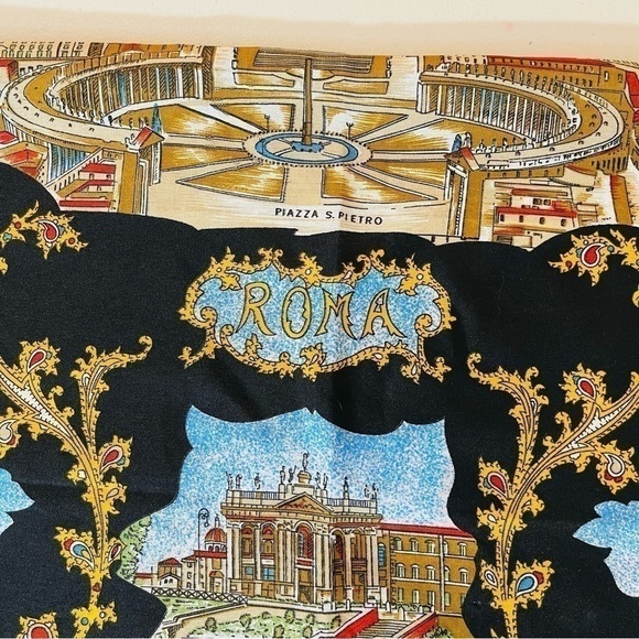 The Great Jubilee of 2000 Catholic Church Rome Souvenir Handkerchief - Picture 4 of 9